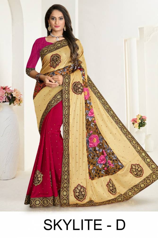 Ronisha Skylite Latest Designer Casual Wear Silk Sarees Collection